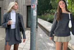 5 cách phối chân váy ngắn mùa đông đang được ưa chuộng, vừa đẹp mắt vừa phong cách