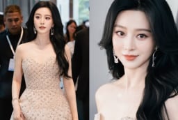 Phạm Băng Băng khiến công chúng ngưỡng mộ bởi vóc dáng thon gọn, làn da trắng sáng