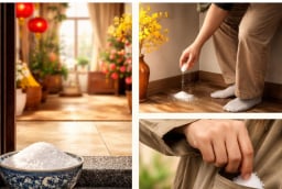 Cuối năm người xưa thường dùng muối theo 3 cách này để giải xui, xua đuổi tà khí