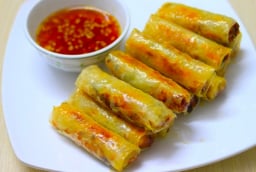 Cách làm chả ram bắp siêu đơn giản cho Tết, vàng ươm, vỏ ngoài giòn rụm, nhìn là muốn ăn