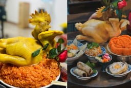 Cúng giao thừa Tết Bính Ngọ 2026, gà cúng đầu quay ra hay vào?