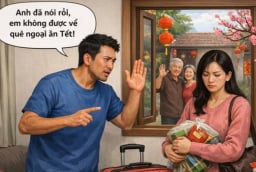 Chồng không cho vợ về nhà ngoại ăn Tết có thể bị phạt đến 10 triệu đồng
