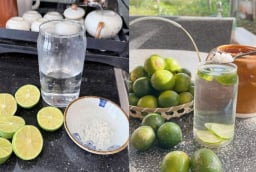 Uống nước chanh muối theo cách này giúp nhuận tràng, thải độc, giúp giảm cân nhanh