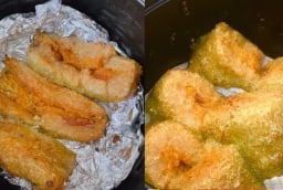 Mẹo rán bánh chưng không dùng dầu mỡ vẫn giòn, ăn không bị ngấy