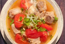 Cách nấu canh dưa chua sườn non