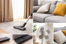  
5 món đồ trong nhà tưởng vô hại nhưng âm thầm tích bụi bẩn, nhiều gia đình không để ý