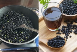 6 lý do nên uống nước đậu đen rang
