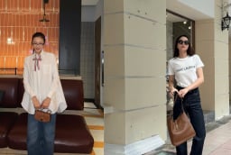 4 cách mix quần jeans ống rộng chuẩn style sao Việt cho mùa hè