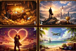 Quiz: Chọn 1 hình ảnh gây ấn tượng nhất: Bạn thường gặp may mắn ở phương diện nào?