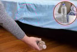 Nhận phòng khách sạn phải ném ngay chai nước vào gầm giường, đây là lý do