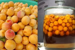 Mẹo ngâm mơ đường bằng nồi cơm điện, càng để lâu càng ngon, không bị nổi váng