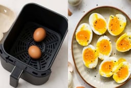 Mẹo làm trứng lòng đào bằng nồi chiên không dầu, đảm bảo thành công, không sợ nứt vỏ