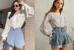 Chọn quần short denim đúng cách: bí quyết giúp nàng đùi to vẫn thon gọn và “kéo dài” đôi chân