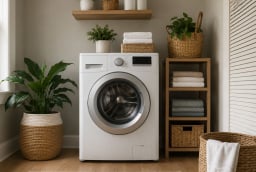 Đặt máy giặt sai vị trí làm tốn điện, giảm tuổi thọ nhưng nhiều người mắc