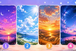Quiz: Chọn 1 bầu trời để xem bạn sắp bật mạnh ở phương diện nào