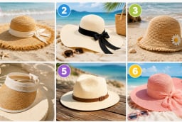 Quiz: Chọn 1 chiếc mũ đi biển bạn thích nhất để khám phá phong cách phù hợp với bạn