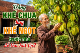 Trồng khế chua hay khế ngọt trước nhà để thu hút lộc?
