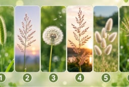 Quiz: Chọn 1 bông cỏ để xem chỉ số may mắn của bạn sắp tới cao hay thấp