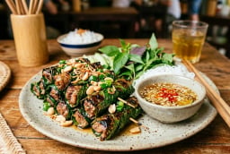 Cách làm chả lá lốt rán xanh mướt, thơm nức mũi mà không bị đen hay khô vỡ