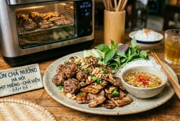 Cách làm chả nướng bằng nồi chiên không dầu mềm mọng, vàng óng mà không bị khô