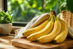 Mẹo giữ chuối chín chậm hơn trong ngày hè