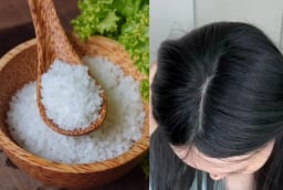 Cách gội đầu bằng nước muối giúp tóc không bết dầu, cả tuần vẫn bồng bềnh