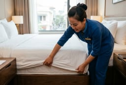 Tại sao khách sạn luôn 'nhét' chặt chăn ga xuống đệm? Hóa ra không phải chỉ để cho đẹp!