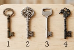 Bài trắc nghiệm tâm lý: Chọn 1 chiếc chìa khóa, hé lộ năng lực giúp bạn thành công