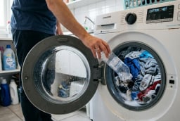 Vì sao bạn nên thả một chai nhựa vào máy giặt ngay hôm nay?