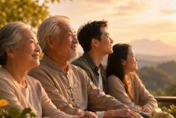 3 kiểu người càng sống càng giàu phúc khí, mang lại tài lộc cho người thân