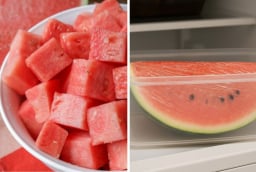 Cách bảo quản dưa hấu đã cắt tươi ngon lâu, không bị mềm nhũn