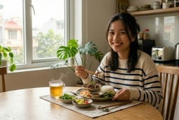 Vì sao bạn nên ăn cơm tẻ vào bữa sáng?