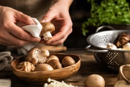 Tại sao nhiều đầu bếp không rửa nấm dưới vòi nước? Sự thật khiến nhiều người bất ngờ