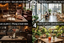 Chọn một quán cà phê để xem bạn sẽ gặp ai trong thời gian tới