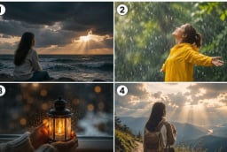 Hình ảnh bạn chọn có thể tiết lộ điều giúp bạn vượt qua giông bão cuộc đời