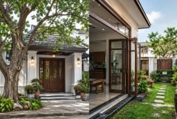 Vì sao người xưa dặn: Trước nhà không trồng cây lớn, sau nhà không mở cửa rộng