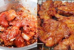 Bỏ thứ này vào ướp thịt nướng, thịt mềm tan không khô dai, ăn rồi nhớ mãi