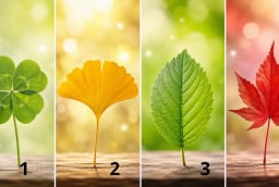 Chọn 1 chiếc lá cỏ may mắn để xem vận khí của bạn đang lên hay xuống