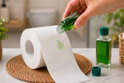 Nhỏ vài giọt dầu gió vào cuộn giấy vệ sinh, công dụng bất ngờ không phải ai cũng biết