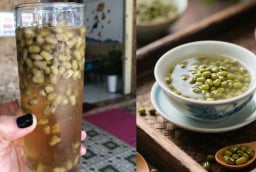 Cách uống nước đậu xanh thải độc, làm da trắng mịn, hồng hào