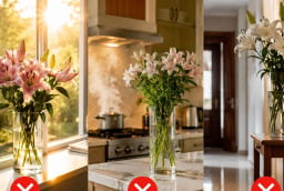 3 vị trí trong nhà nên tránh đặt bình hoa: Tưởng đẹp mắt nhưng dễ làm hoa nhanh tàn, ảnh hưởng không gian sống