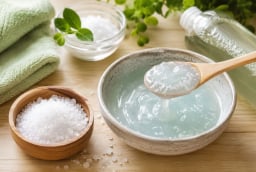 Dùng muối trộn với dầu gội đầu có lợi gì mà nhiều người mách nhau làm