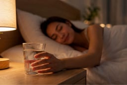 Có nên uống nước trước khi đi ngủ?
