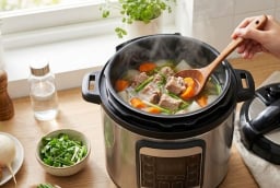 Tại sao thức ăn nấu bằng nồi áp suất nhanh chín nhưng không ngon?
