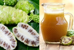 Điều gì xảy ra với cơ thể nếu uống nước quả nhàu hàng ngày?