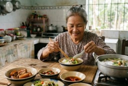 Chan canh vào cơm cho dễ nuốt: Thói quen tưởng bổ dưỡng hóa ra lại hành hạ dạ dày?