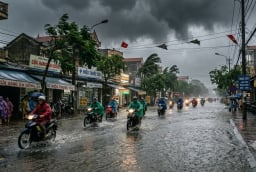 Miền Bắc sắp đón nhiều ngày mưa dông liên tiếp, nhiều nơi có thể mưa trên 100mm