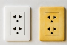 Vì sao ổ điện dần chuyển từ màu trắng sang ngả vàng? Có an toàn để dùng không?