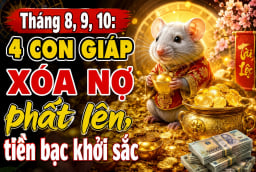 4 tuổi Xóa Nợ - Vươn Mình, từ 3/8 đến 13/8 đại vận tốt lành