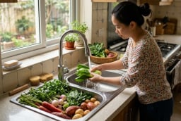 5 cách đơn giản đánh bay dư lượng thuốc trừ sâu trên rau củ quả ngay tại nhà